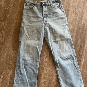 Levi’s Ribcage jeans-light wash
